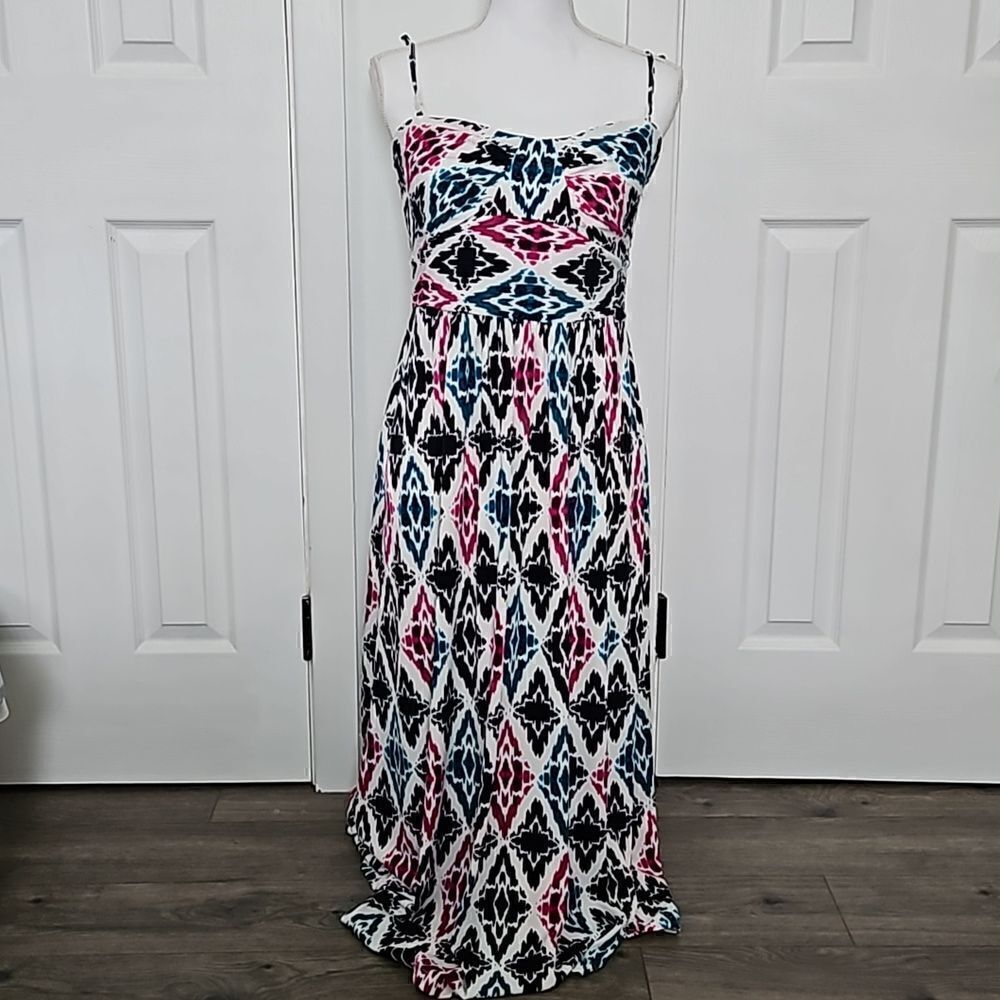 Ann Taylor long sundress with spaghetti straps